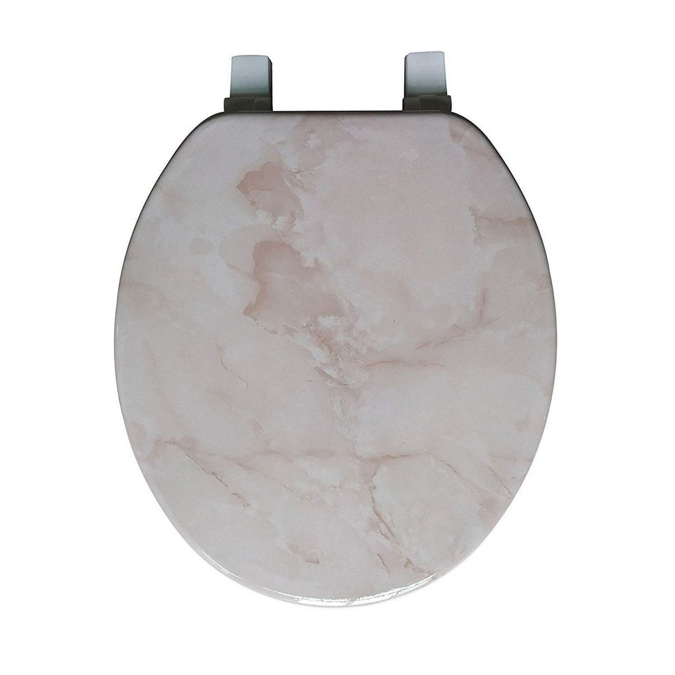 Round Toilet Seat with Easy Clean & Change Hinge product image