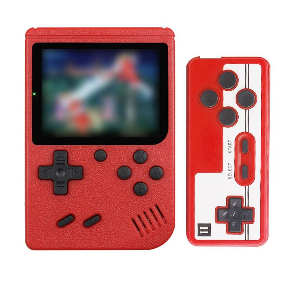 Retro Mini Handheld Portable Video Game Console, 400 Games (1- or 2-Pack) product image