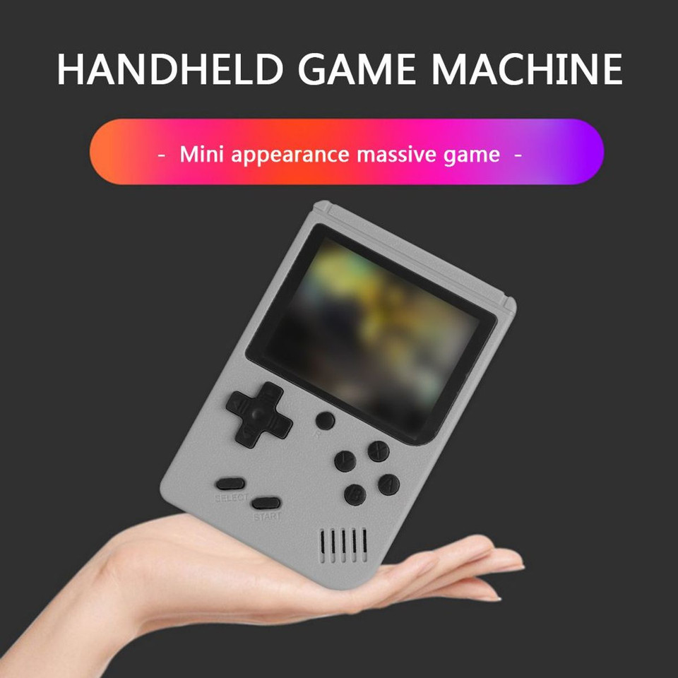 Retro Mini Handheld Portable Video Game Console, 400 Games (1- or 2-Pack) product image