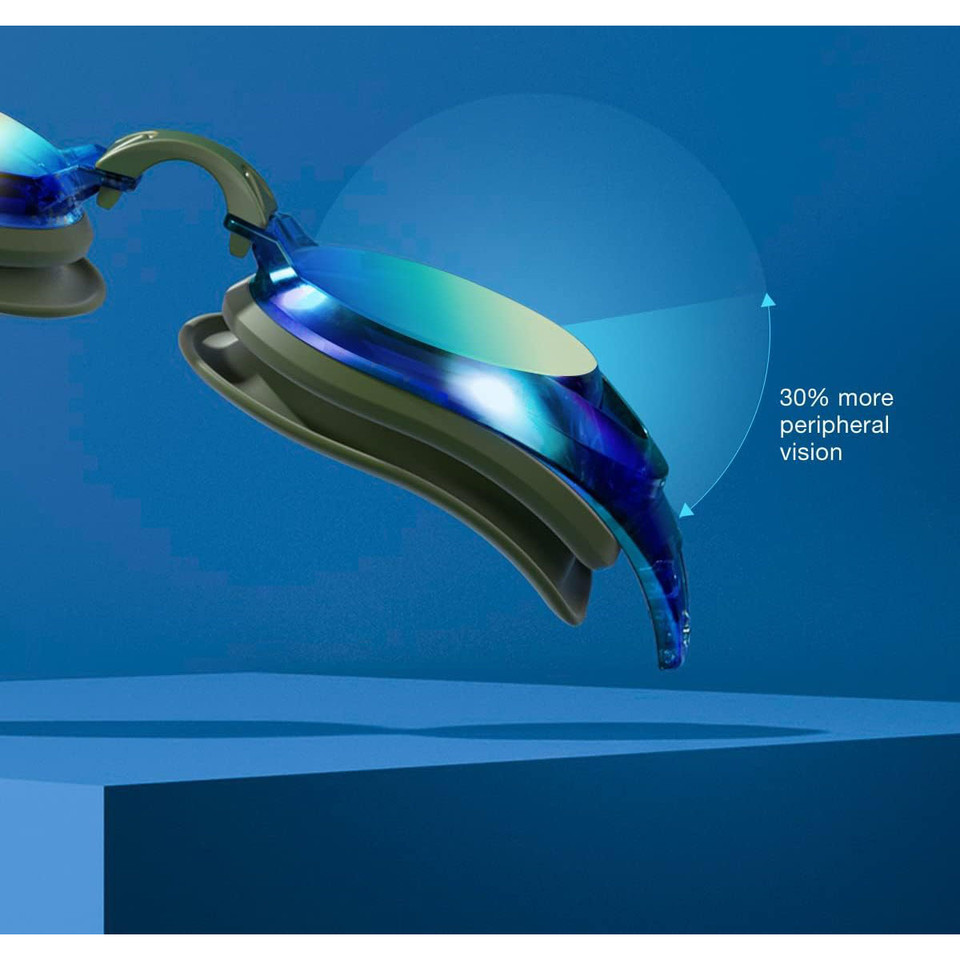 ZIONOR® Adults' G8 Anti-Fog Swim Goggles with UV Protection (2-Pack) product image