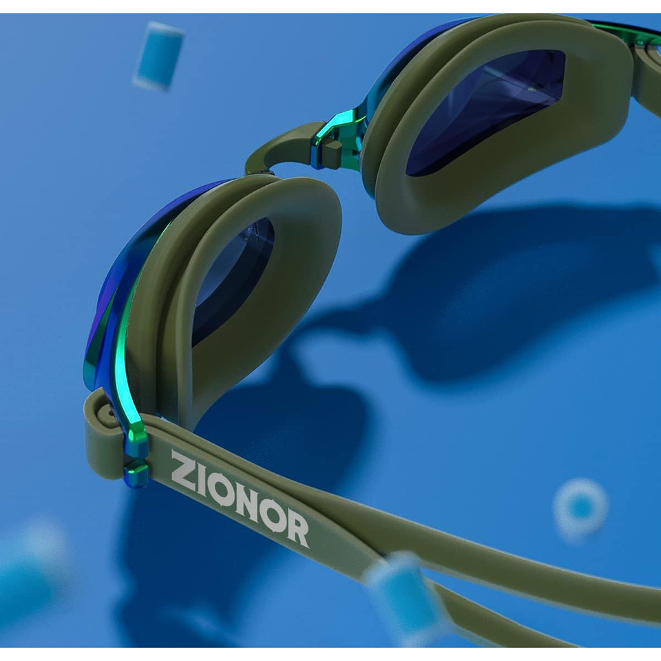 ZIONOR® Adults' G8 Anti-Fog Swim Goggles with UV Protection (2-Pack) product image