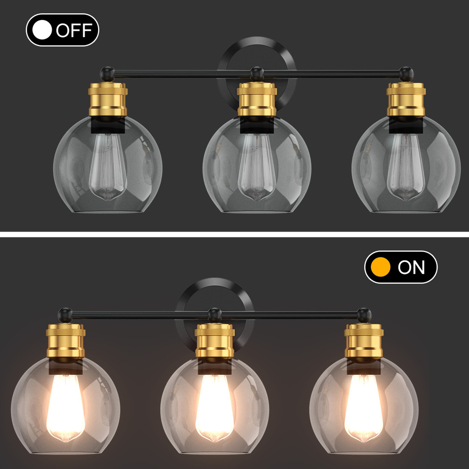 3-Light Bathroom Vanity Light  product image