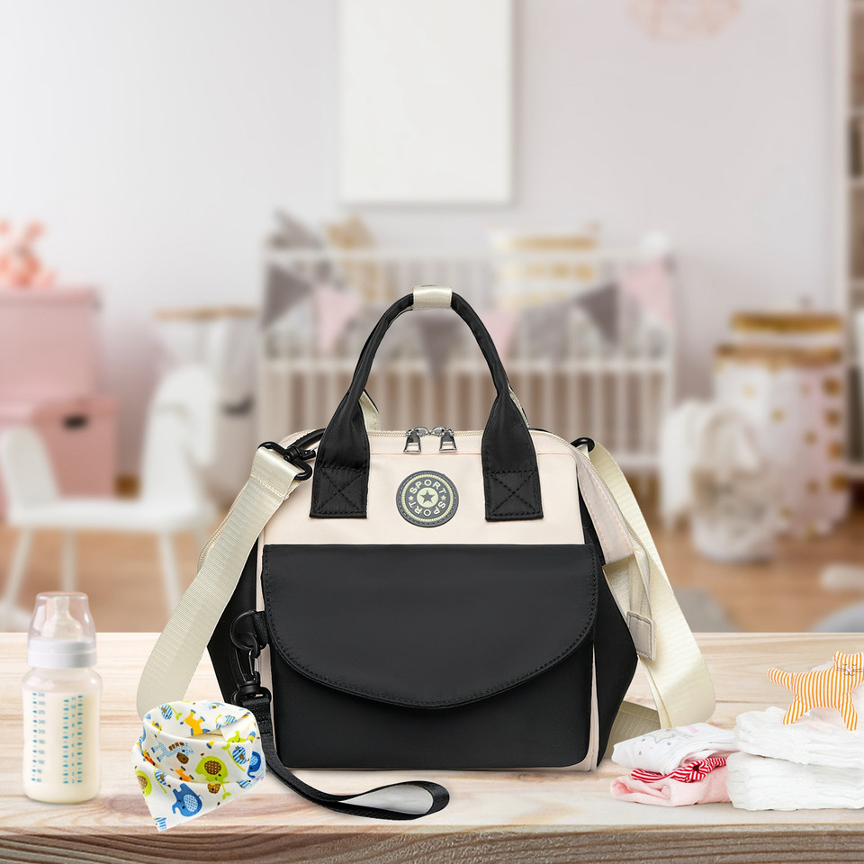BabyLuv™ Crossbody Diaper Bag product image