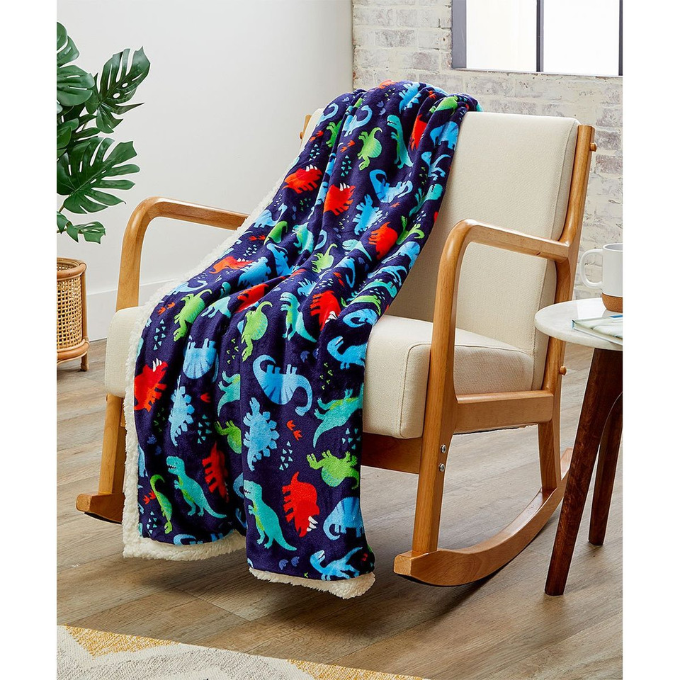 Noble House™ 50 x 60-Inch Printed Sherpa Throw product image