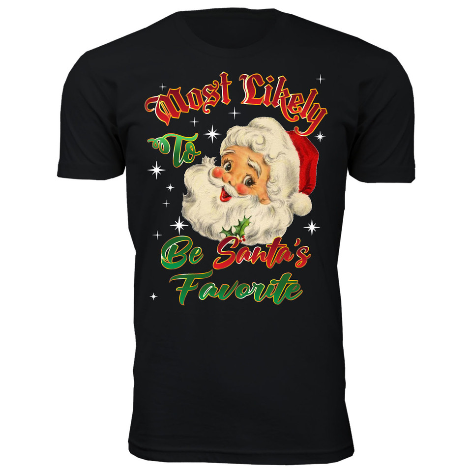 Men's Santa Claus Christmas 'Most Likely...' T-Shirts product image
