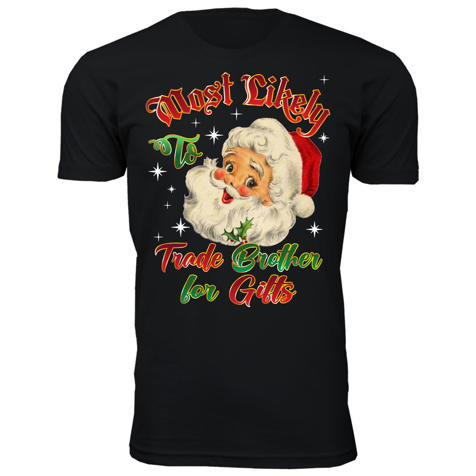 Men's Santa Claus Christmas 'Most Likely...' T-Shirts product image