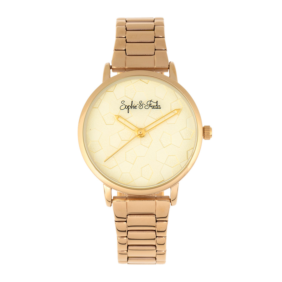 Sophie & Freda™ Breckenridge Watch with Leather or Stainless Steel Strap product image