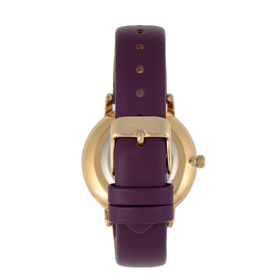 Sophie & Freda™ Breckenridge Watch with Leather or Stainless Steel Strap product image