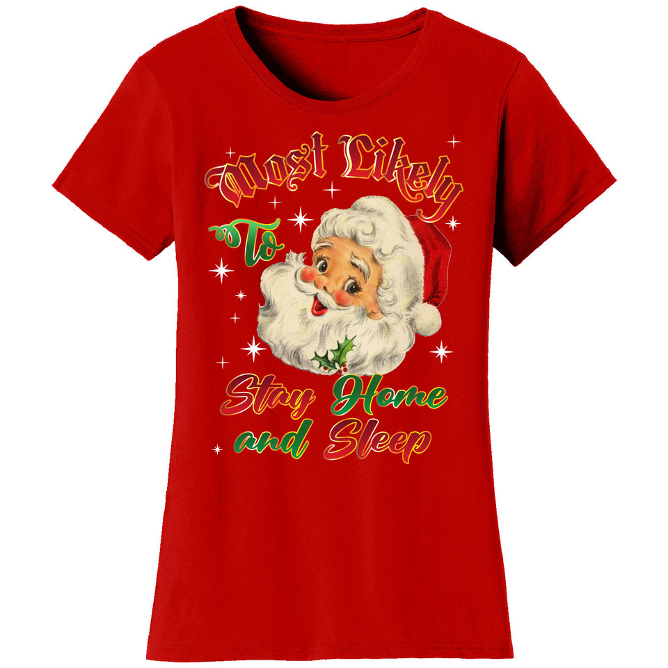 Women's Christmas 'Most Likely' Short Sleeve T-Shirts product image