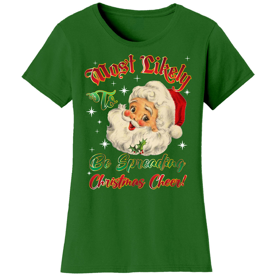 Women's Christmas 'Most Likely' Short Sleeve T-Shirts product image
