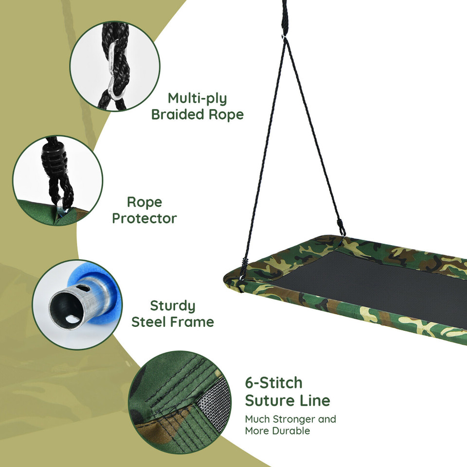 Giant 60-Inch Outdoor Platform Swing product image