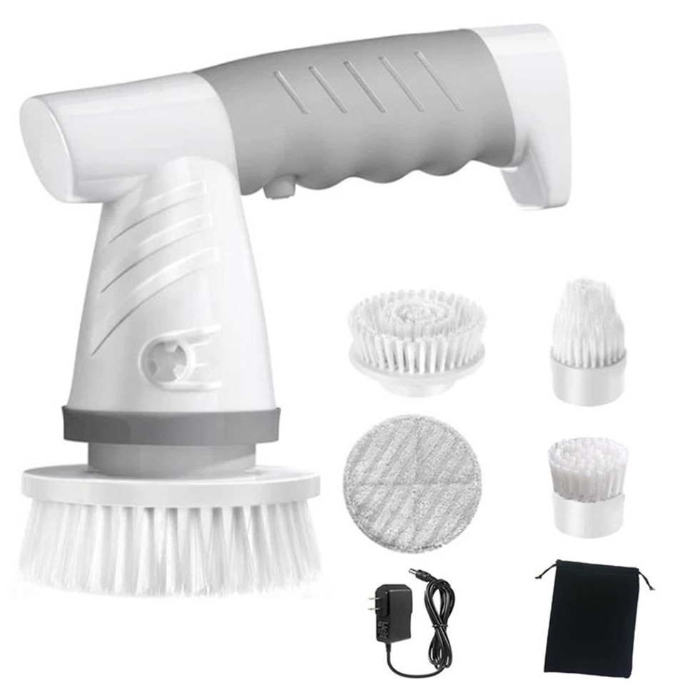 Handheld Electric Spin Scrubber with 4 Attachments product image