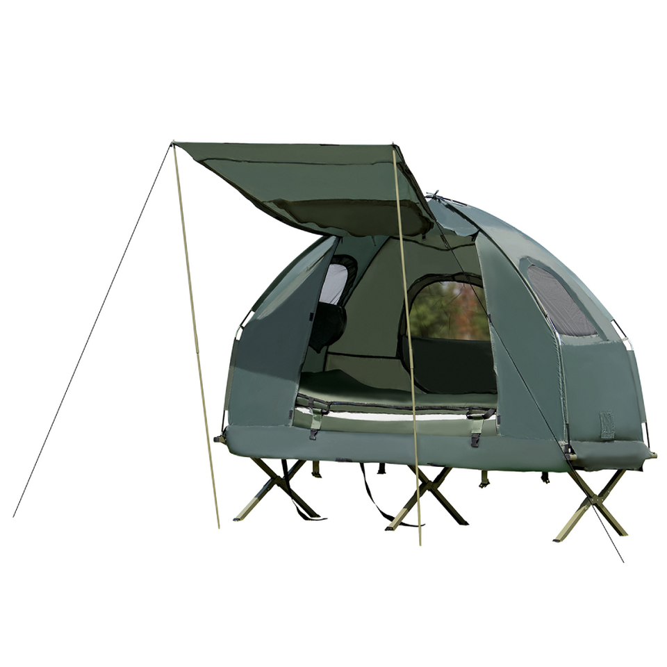 1-Person Compact Portable Pop-up Air Mattress Tent product image