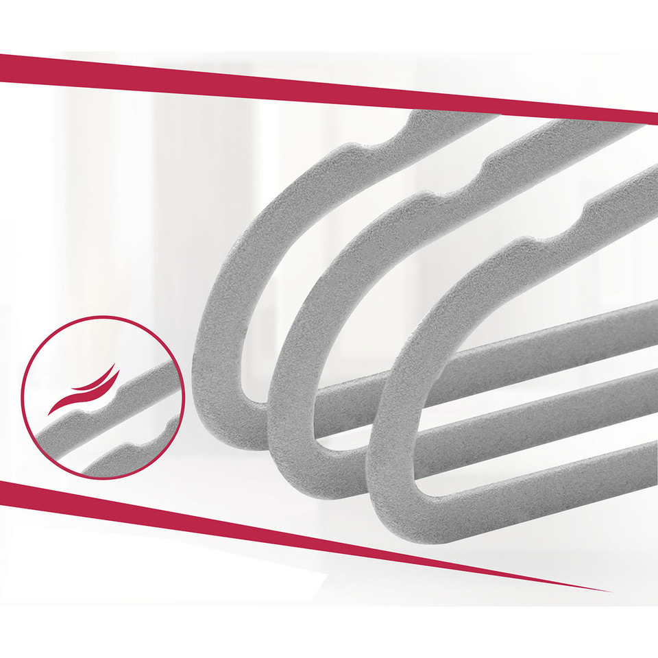 Non-Slip Velvet Clothes Hanger, 30 or 50 ct. product image