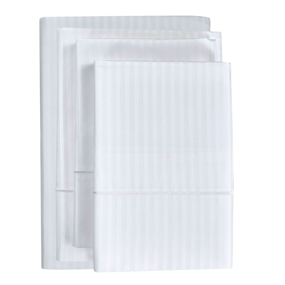 Kathy Ireland® 500 Thread Count Damask Stripe Sheet Set product image