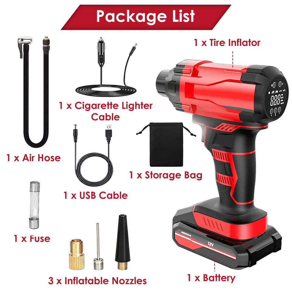 iMounTEK® Digital Car Tire Air Pump product image