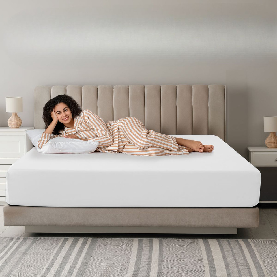 Premium Soft 16-Inch Deep Pocket Fitted Sheet product image