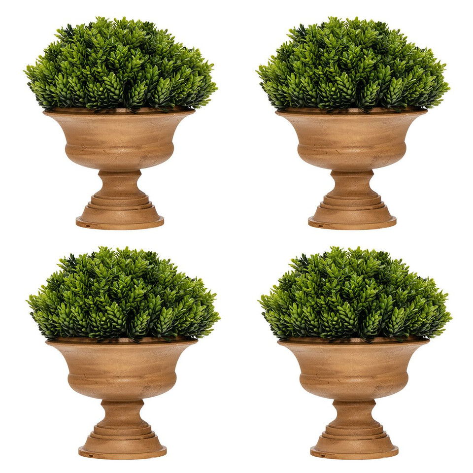 Goplus 4-Pack Artificial Mini Plant Greenery Decor product image