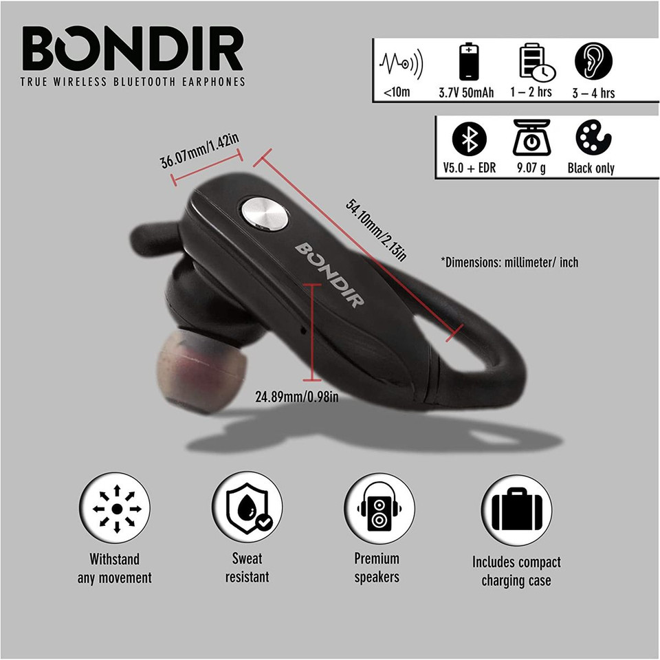 Bondir True Wireless Bluetooth Earphones product image