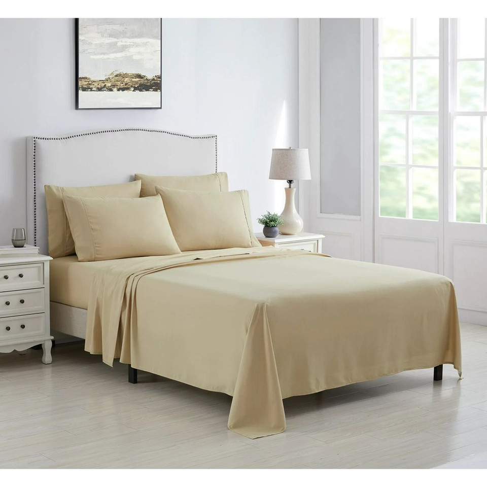 Kathy Ireland® 6-Piece Brushed Microfiber Sheet Set product image