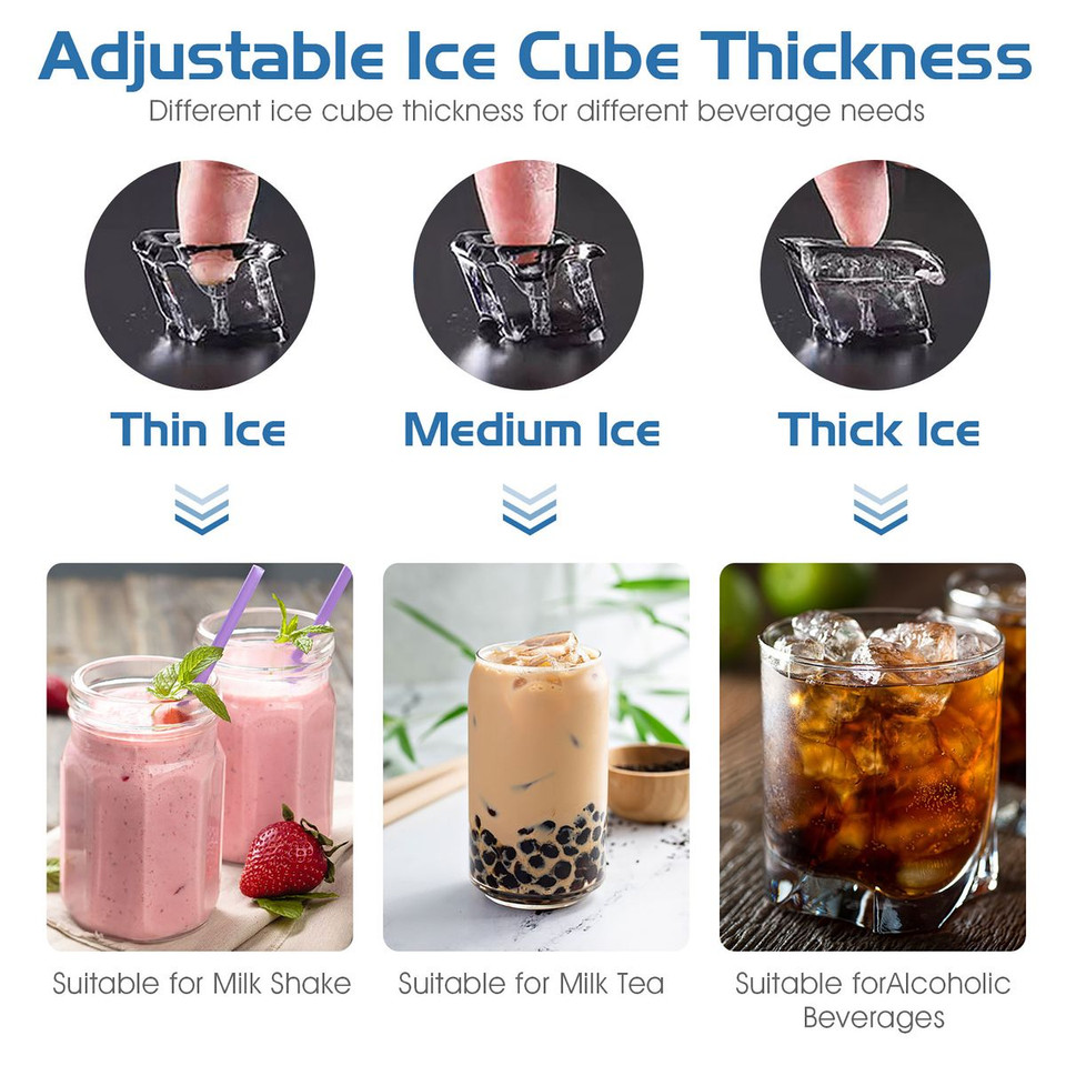 353-Pound/24H Split Commercial Ice Maker with Storage Bin product image
