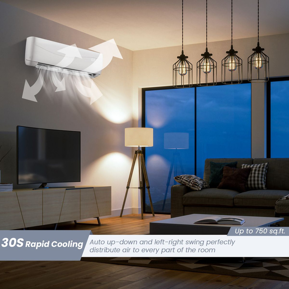 12000 BTU Mini Split Air Conditioner and Heater product image