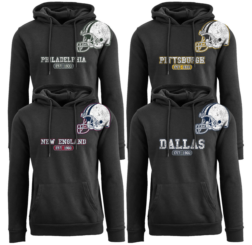 Football Team Helmet Pullover Hoodie product image
