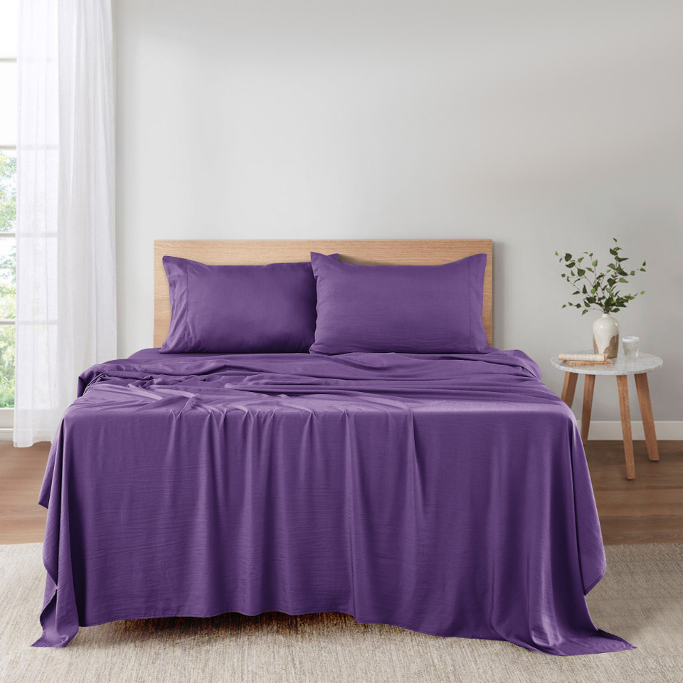 4-Piece Rayon from Bamboo Cooling Wrinkle-Resistant Bedding product image