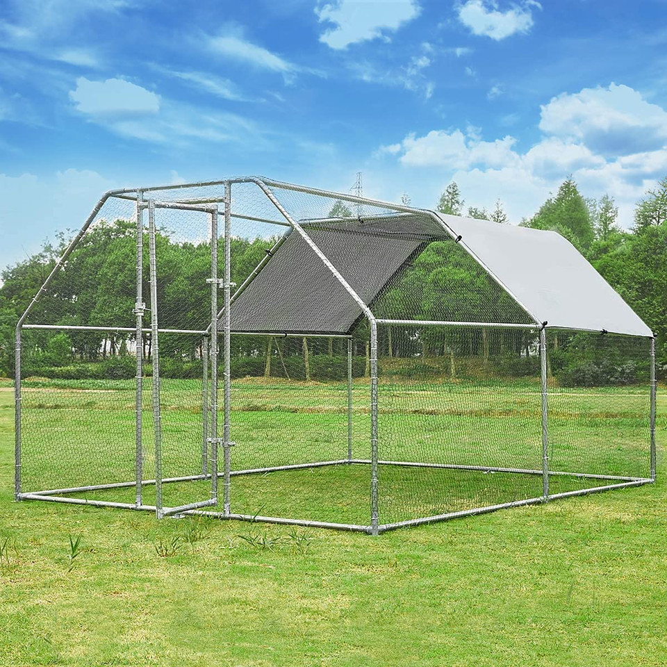 Large Walk-in Chicken Coop With Roof Cover product image