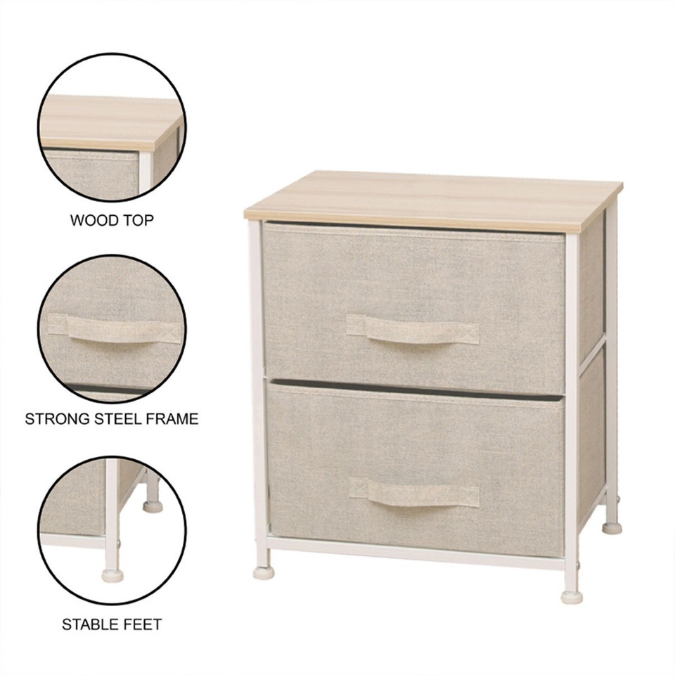Foldable Storage Chest with Drawers product image