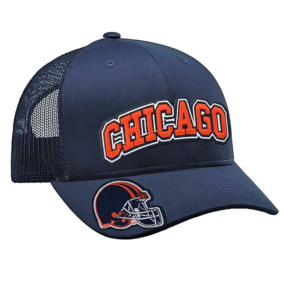 Embroidered Football Trucker Cap product image
