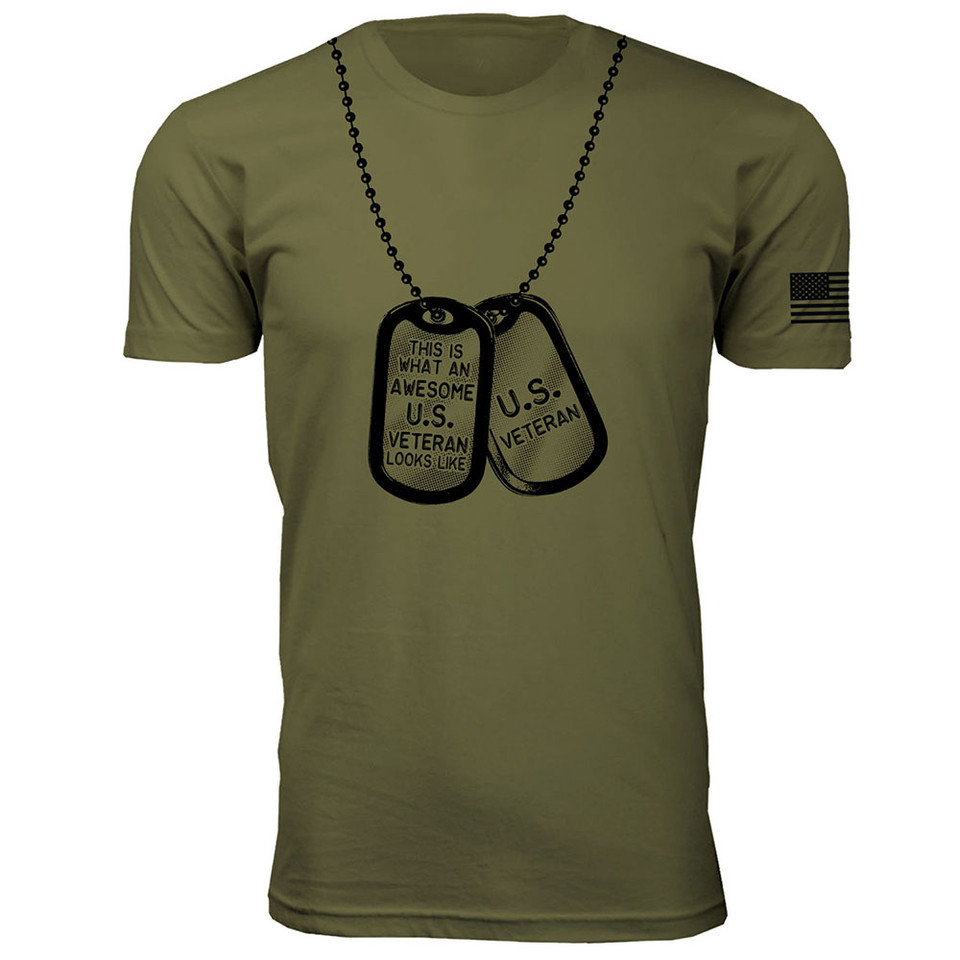 Men's Support Our U.S. Veterans T-Shirt product image