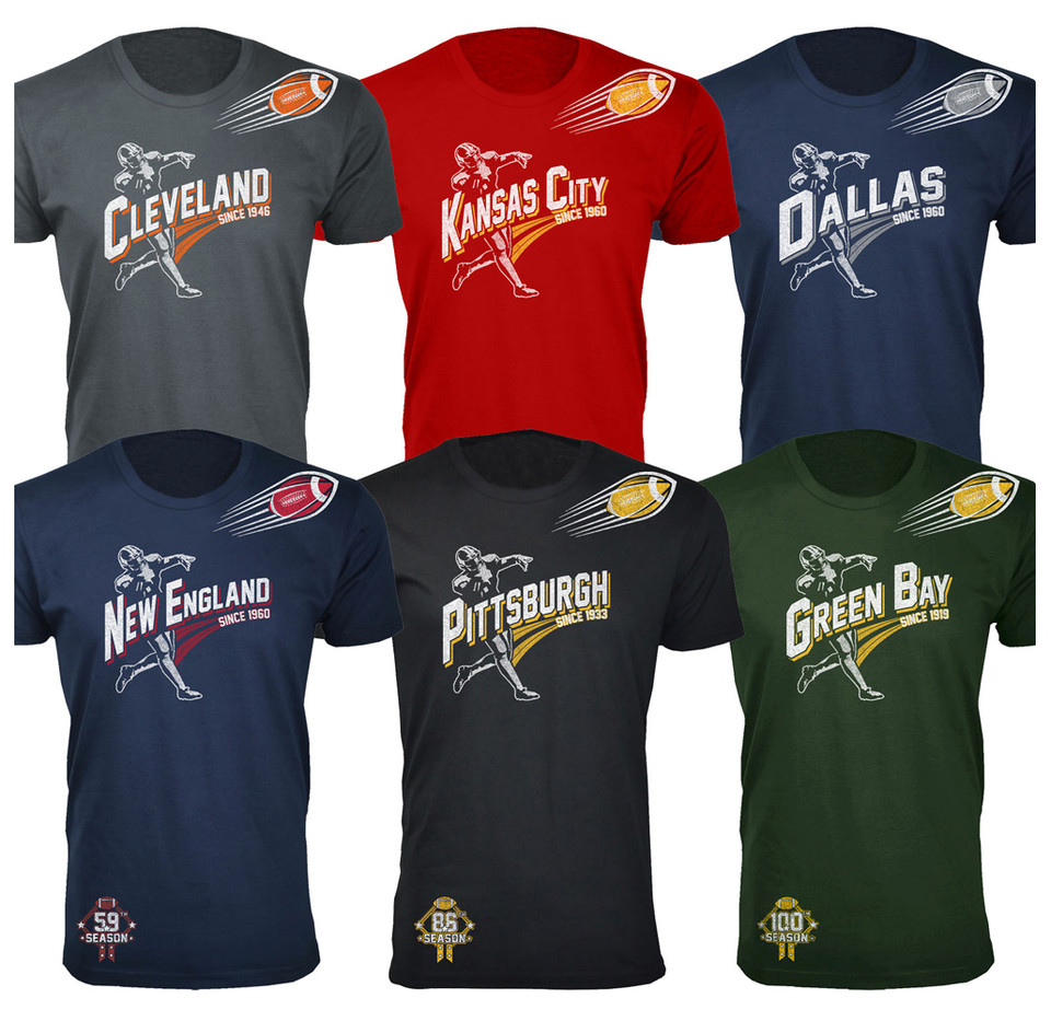 Men's Football Theme T-Shirt product image