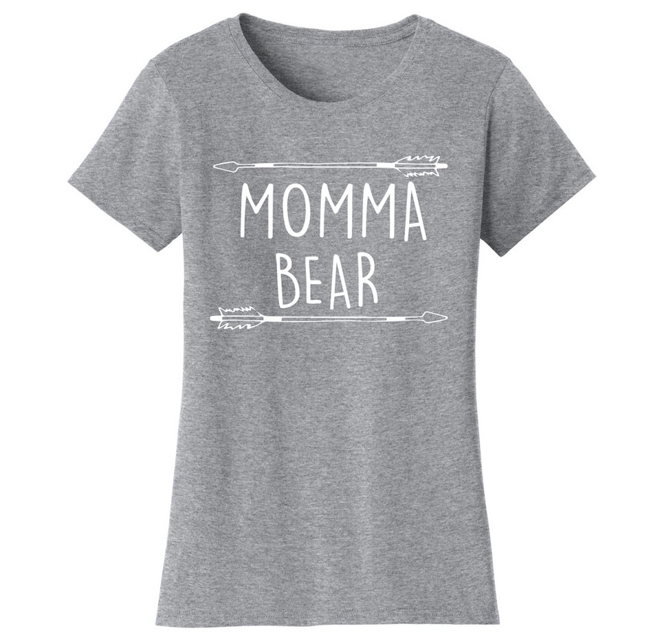 Women’s Mama Bear Themed T-Shirts product image