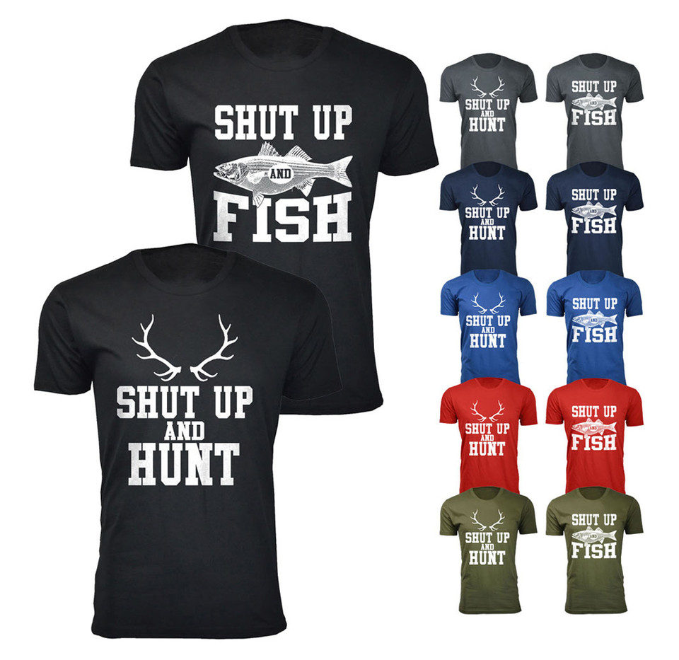 Men’s Hunting and Fishing Theme T-Shirt (S-3XL) product image
