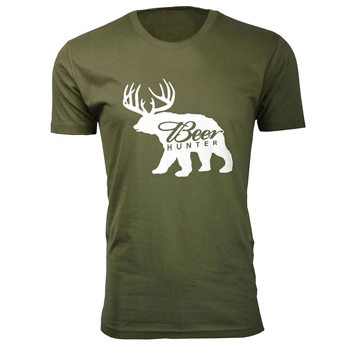 Men’s Beer Hunter Funny T-Shirt product image