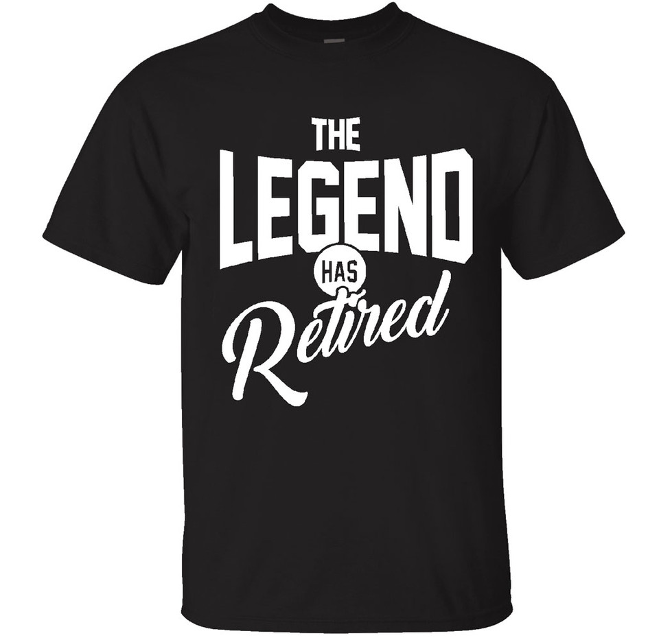 Men's Retired-Themed Cotton T-Shirts product image