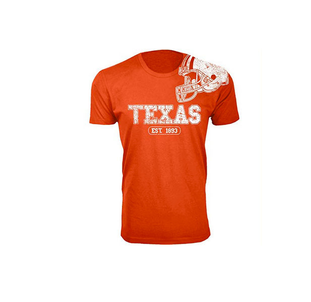 Men's College Football Helmet T-Shirt product image