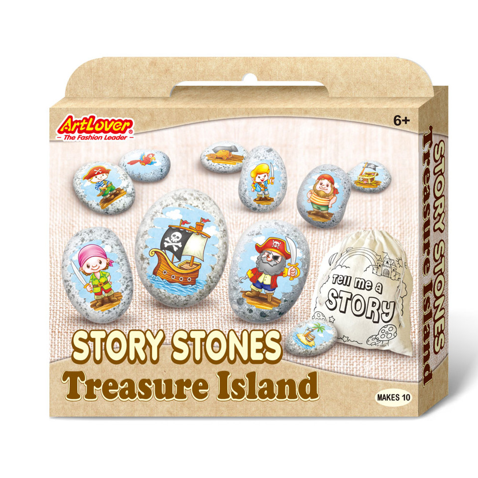 ArtLover® Story Stones Craft Kit product image