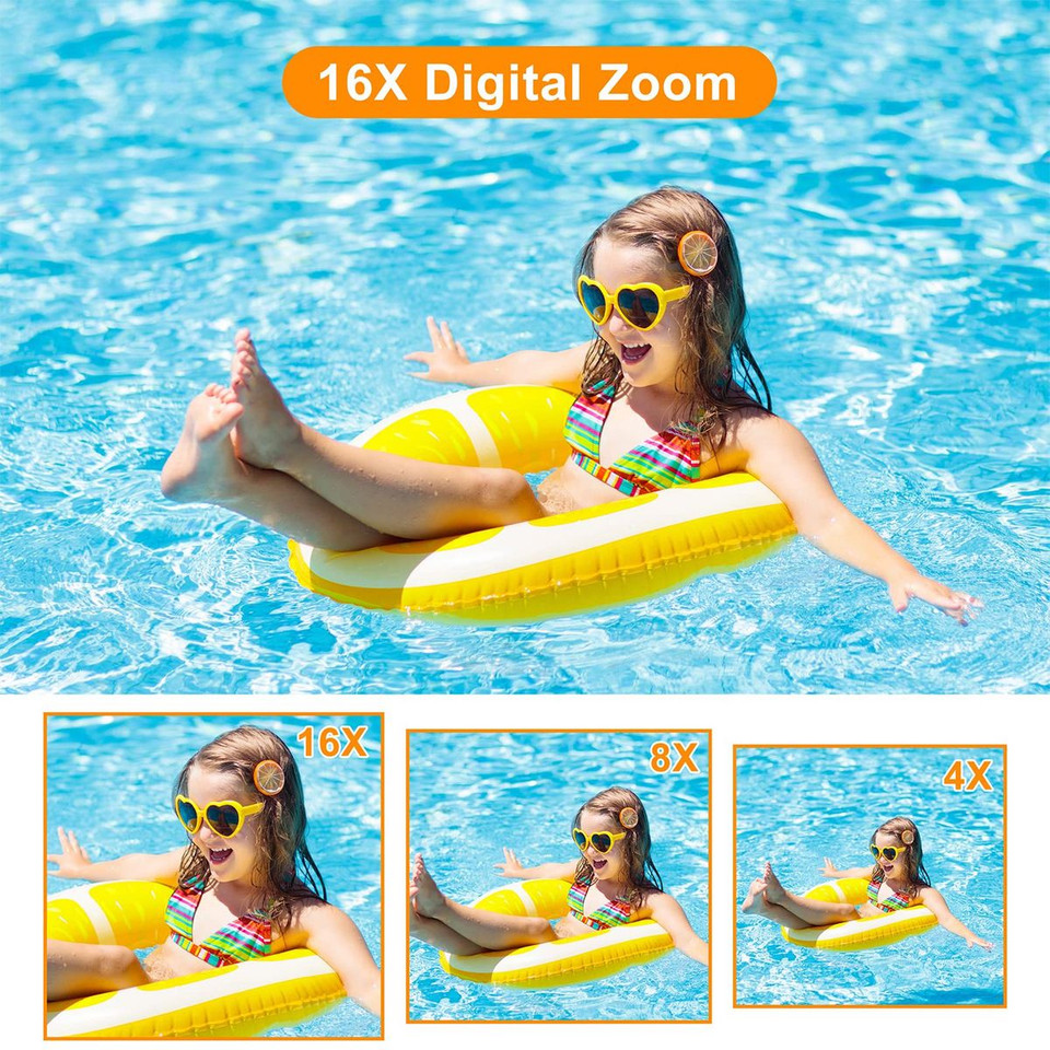 Digital Camera,FHD 1080P Digital Camera for Kids Video Camera with 16X Digital Zoom,Compact Point and Shoot Camera Portable Small Camera for Teens Students Boys Girls Seniors (Black) product image