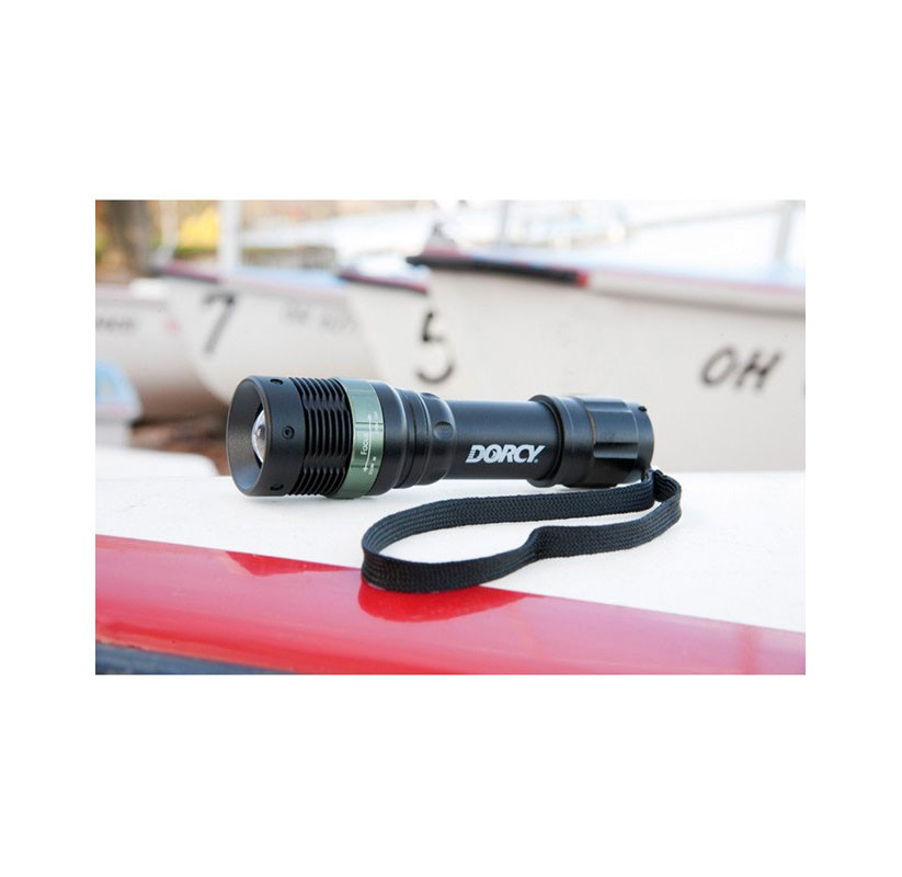 Dorcy 130-Lumen Weather Resistant LED Flashlight with Nylon Lanyard & Strobe product image