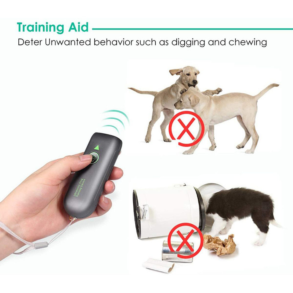 Anti Barking Devices for Dogs Ultrasonic Bark Stopper Deterrent Devices Adjustable Frequencies Training Device of Dogs for All Sizes product image