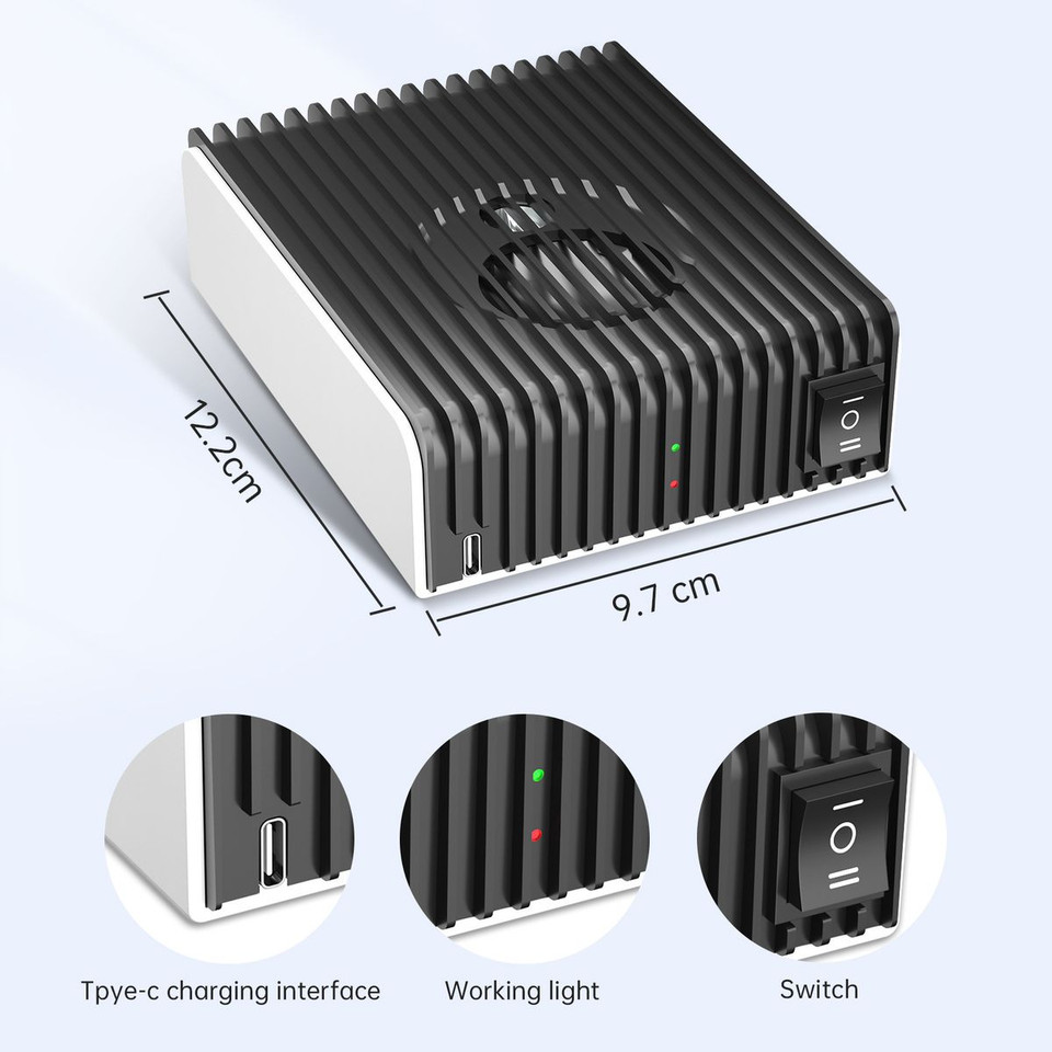 Portable 4-in-1 Ultrasonic Mosquito Repellent 360° Mice Repellent for Mouse,Rat, Rodent, Squirrel, Roach, Bugs, Bat f product image