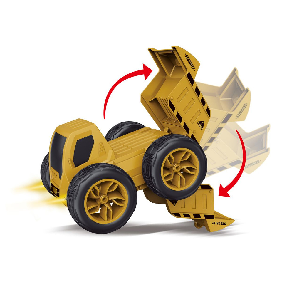 Remote Control Car 2.4G RC Dump Truck with 360 Tumbling and Lights product image