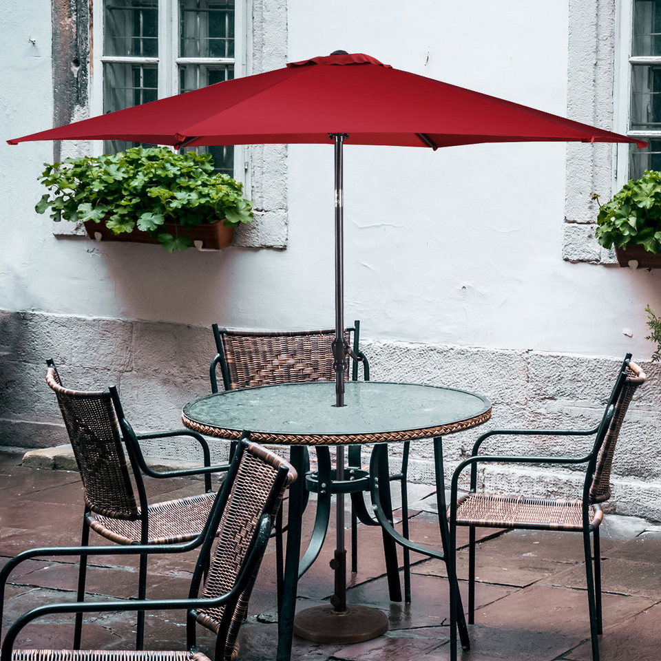 Costway 9ft Patio Umbrella with Steel Tilt and Crank product image