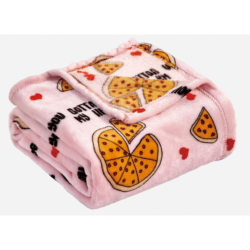 Noble House Heart-Themed Plush Throw Blanket product image