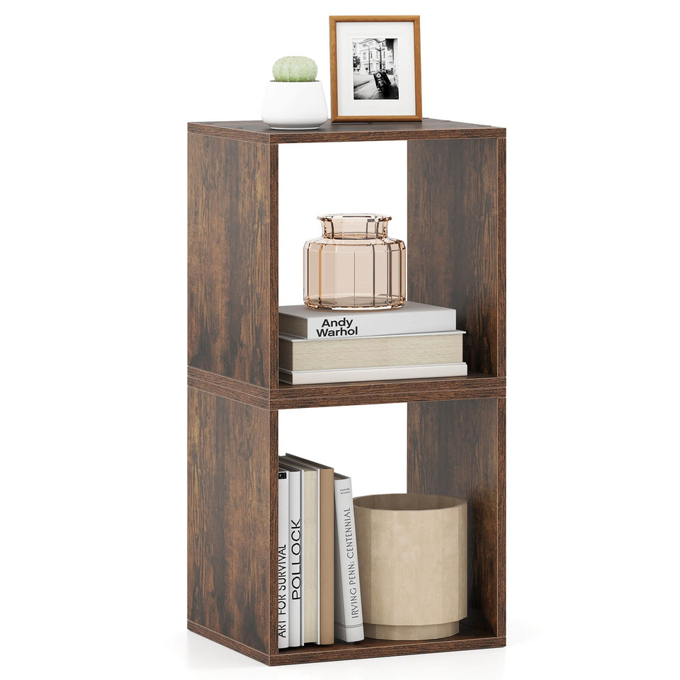 Stackable Storage Cube Free-standing Storage Organizer (2-Pack) product image