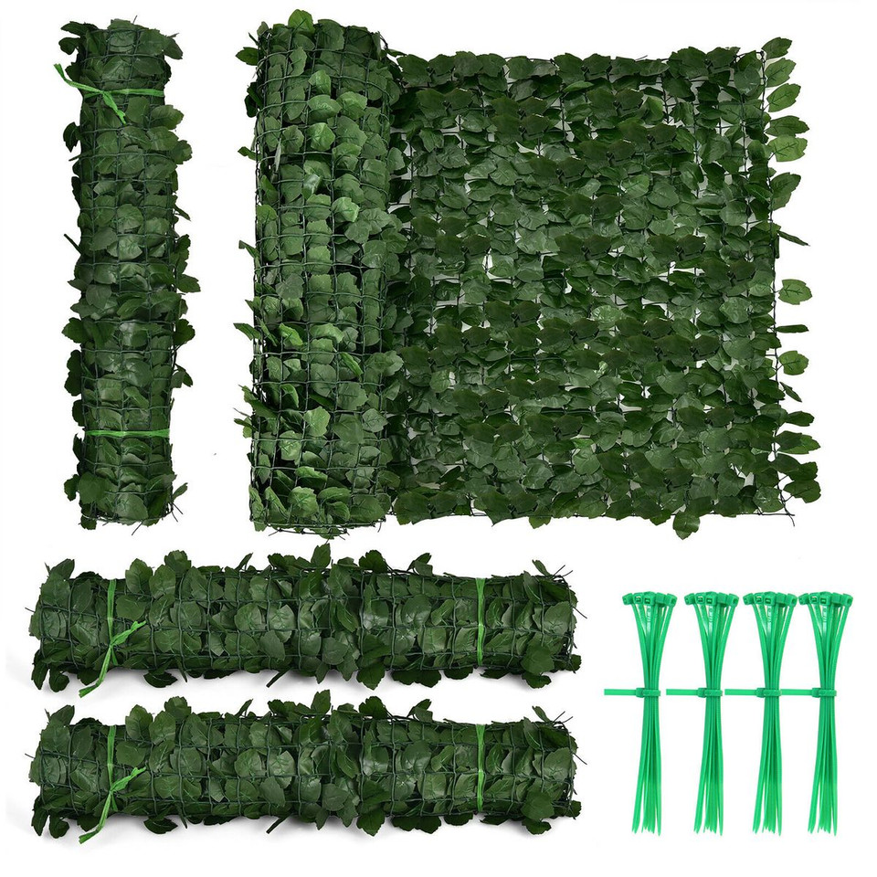 Costway 118x39in Artificial Ivy Privacy Fence Screen product image
