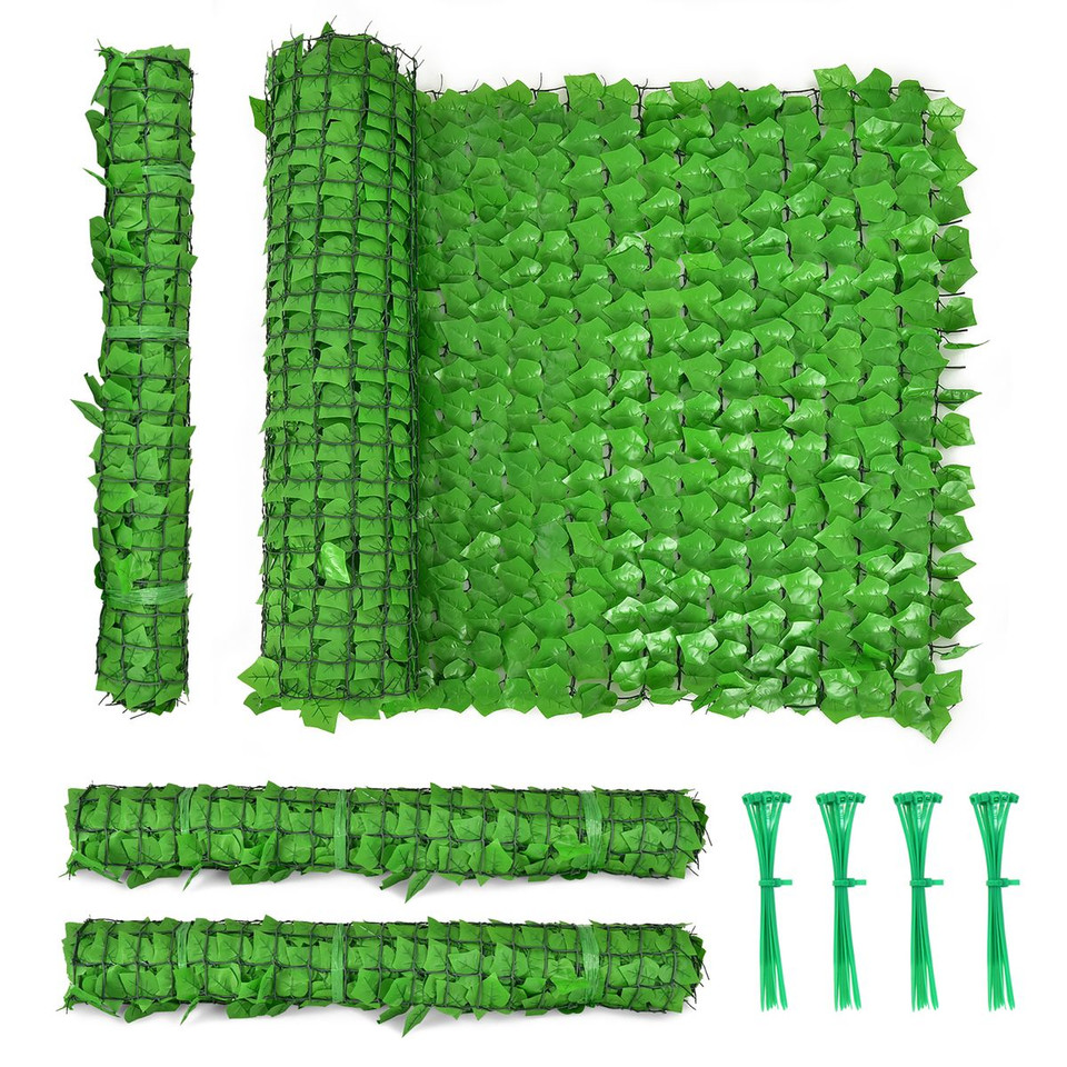 Costway 118 x 39-Inch Artificial Ivy Privacy Fence Screen product image
