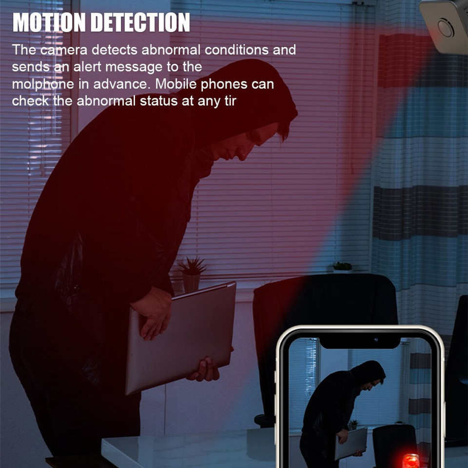 HD 1080P Wireless Wifi Mini Hidden Camera Night Vision Security IP Camera  product image